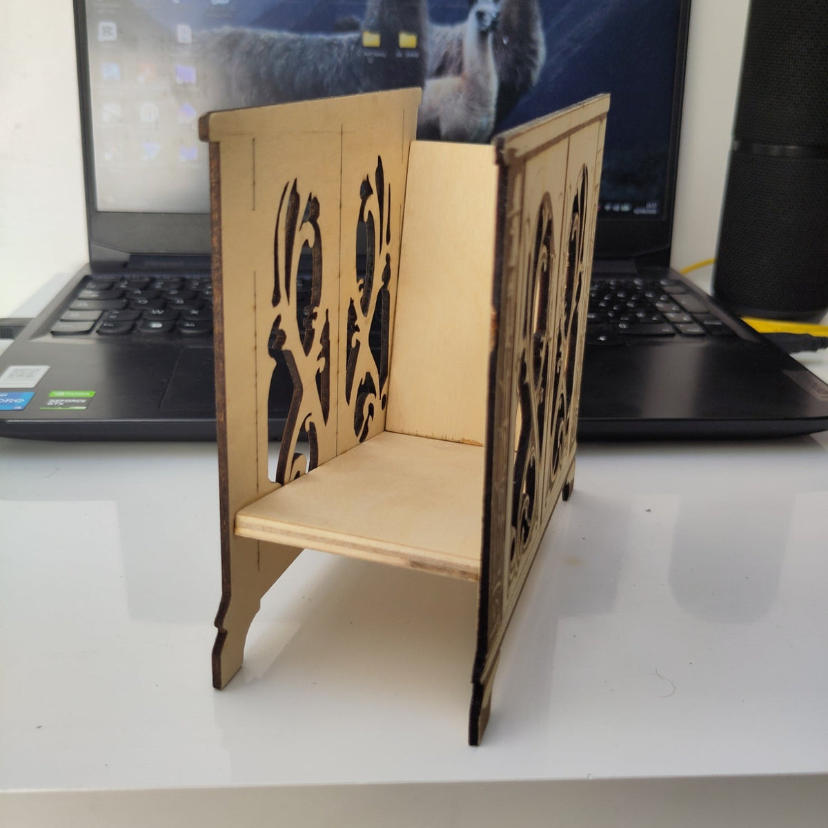 Un présentoir de flyers