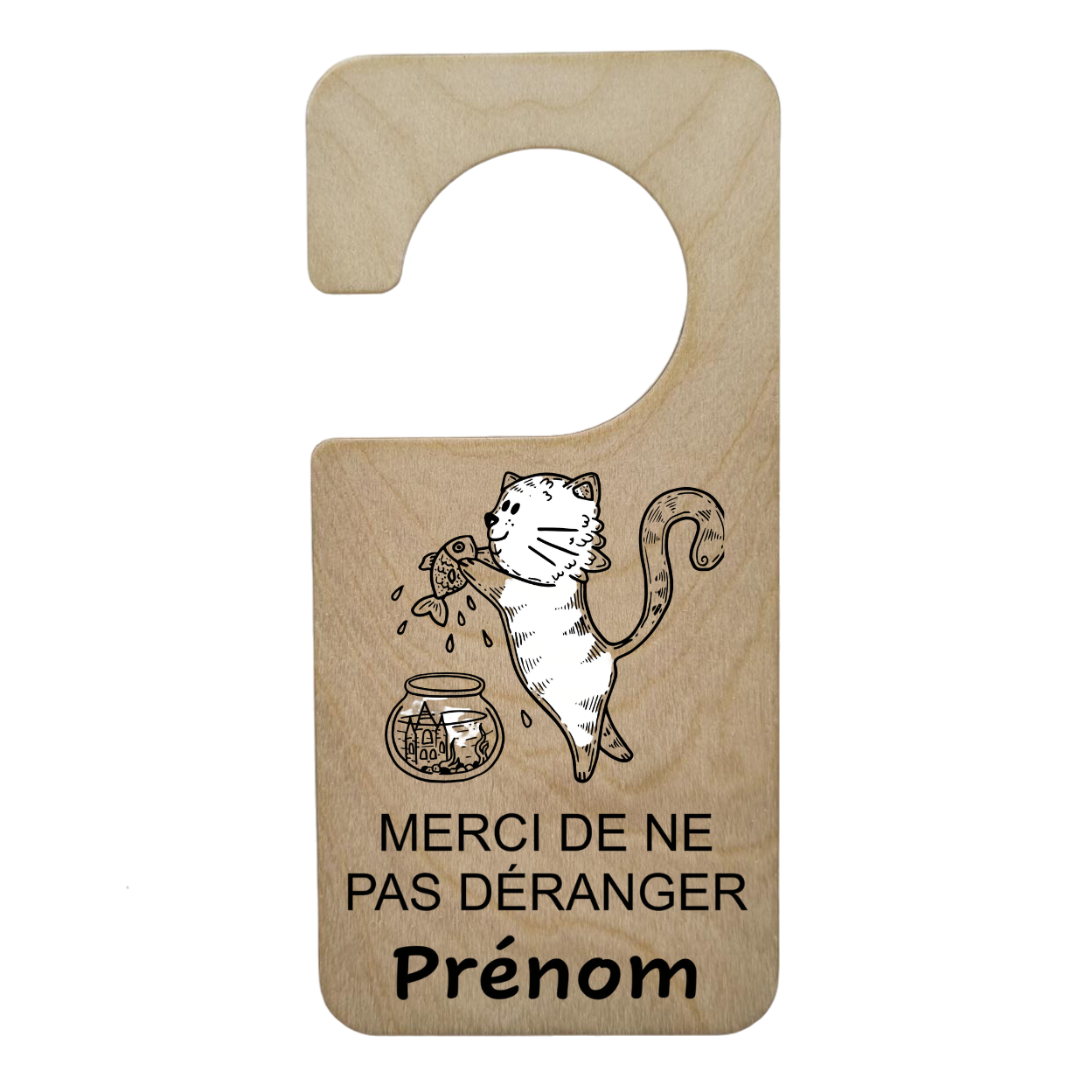 Accroche poignée "Ne pas déranger"