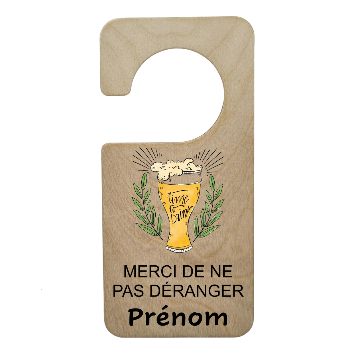 Accroche poignée "Ne pas déranger"