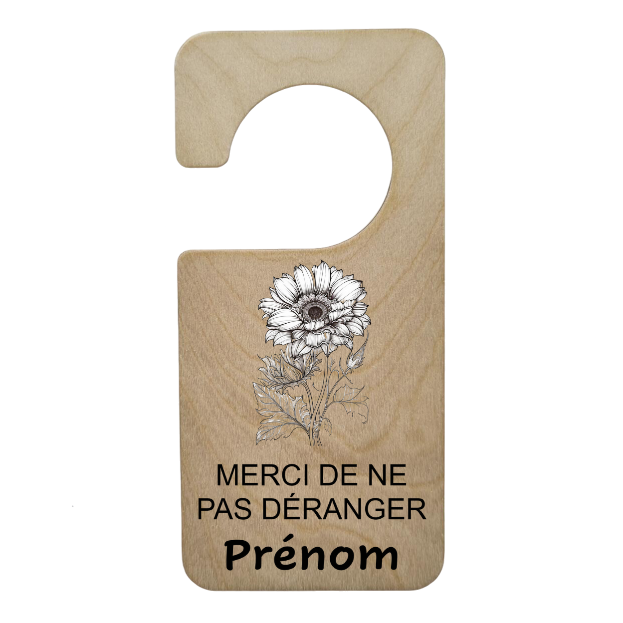 Accroche poignée "Ne pas déranger"