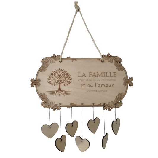 Décoration murale - famille